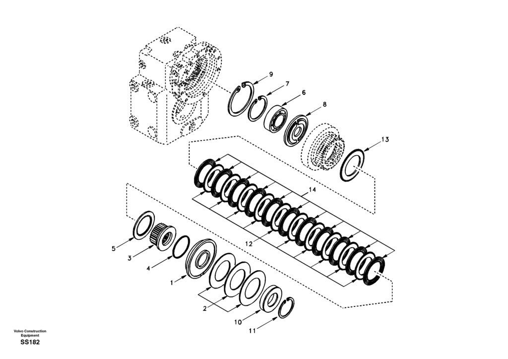 Coupling EW130 Volvo