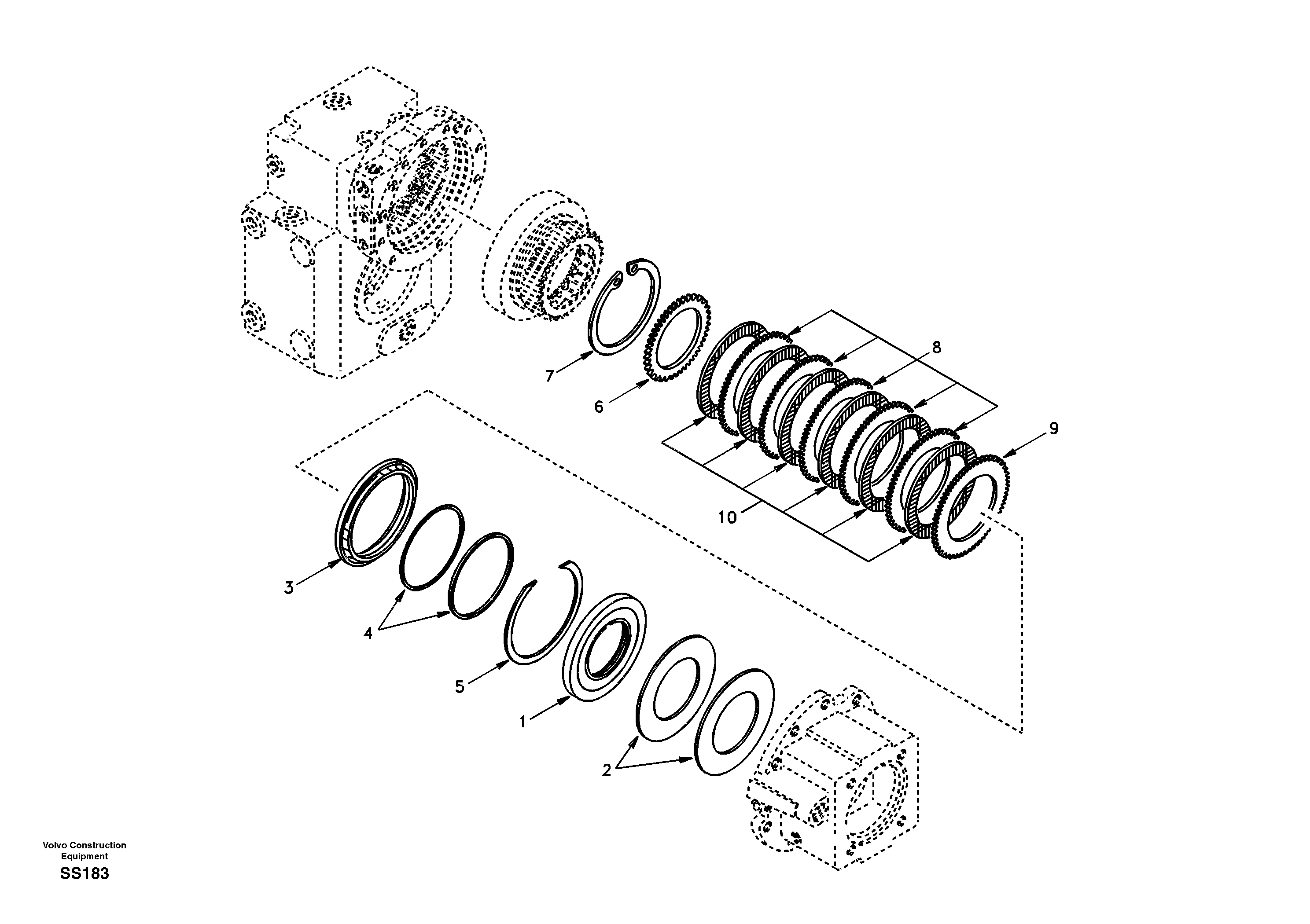 Disc brake EW130 Volvo