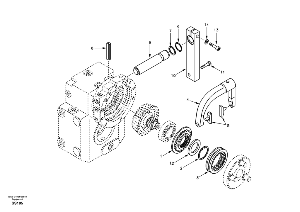 Disconnection EW130 Volvo