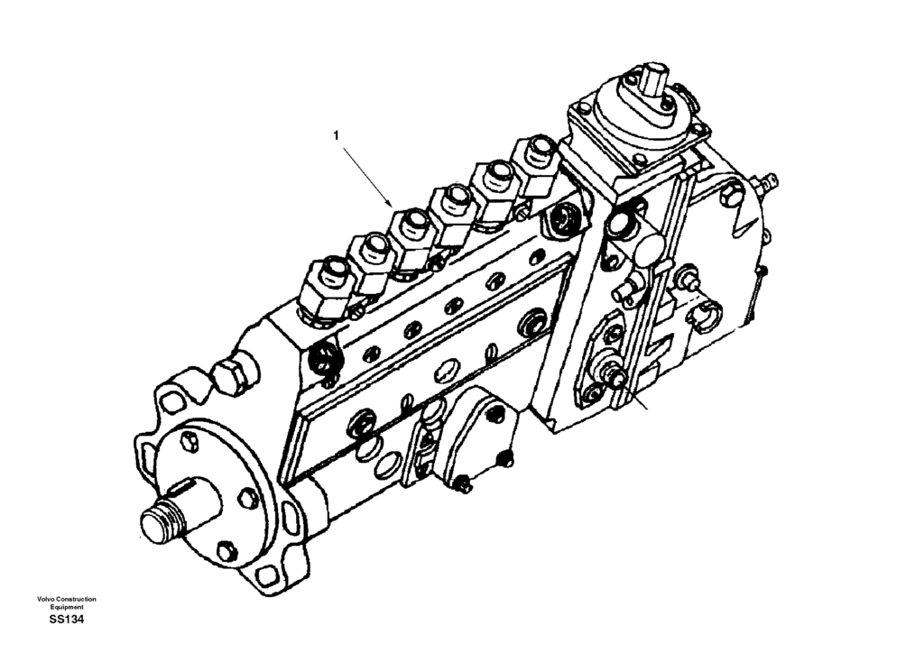 Injection Pump EW130 Volvo