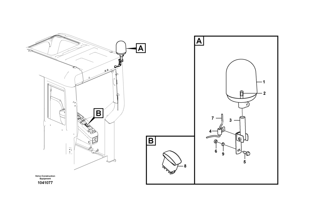 Rotating beacon VOE8277138 EW145B Prime