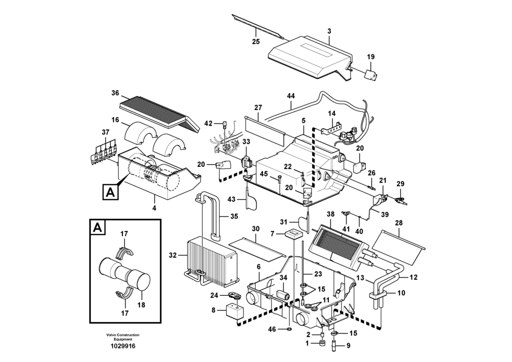 Air conditioning unit VOE8285918