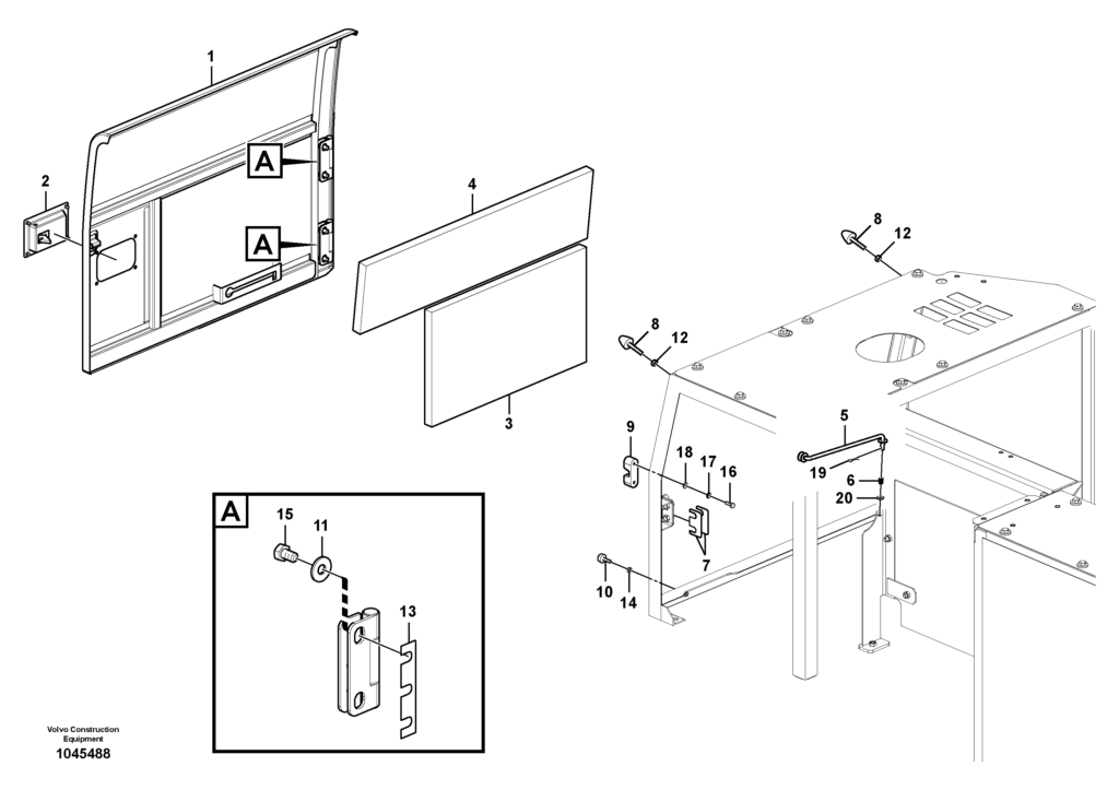 Door side VOE8287683 EW145B Prime