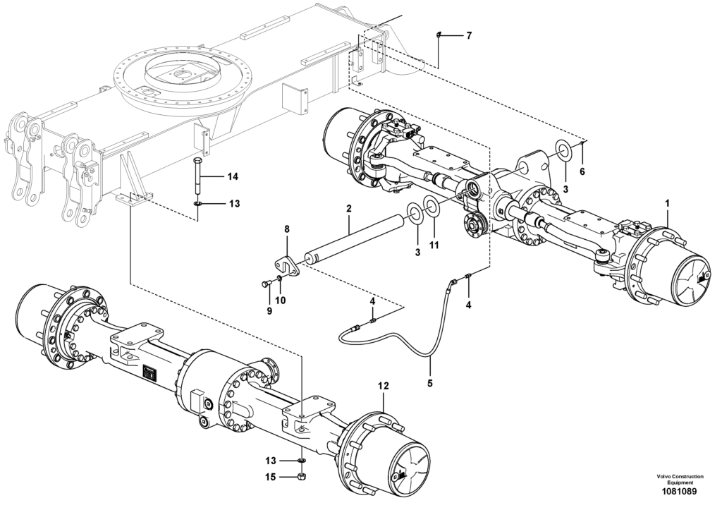 Planet axles VOE8279320 EW145B Prime