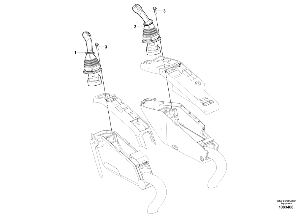 Remote control valve VOE8289736 EW145B Prime