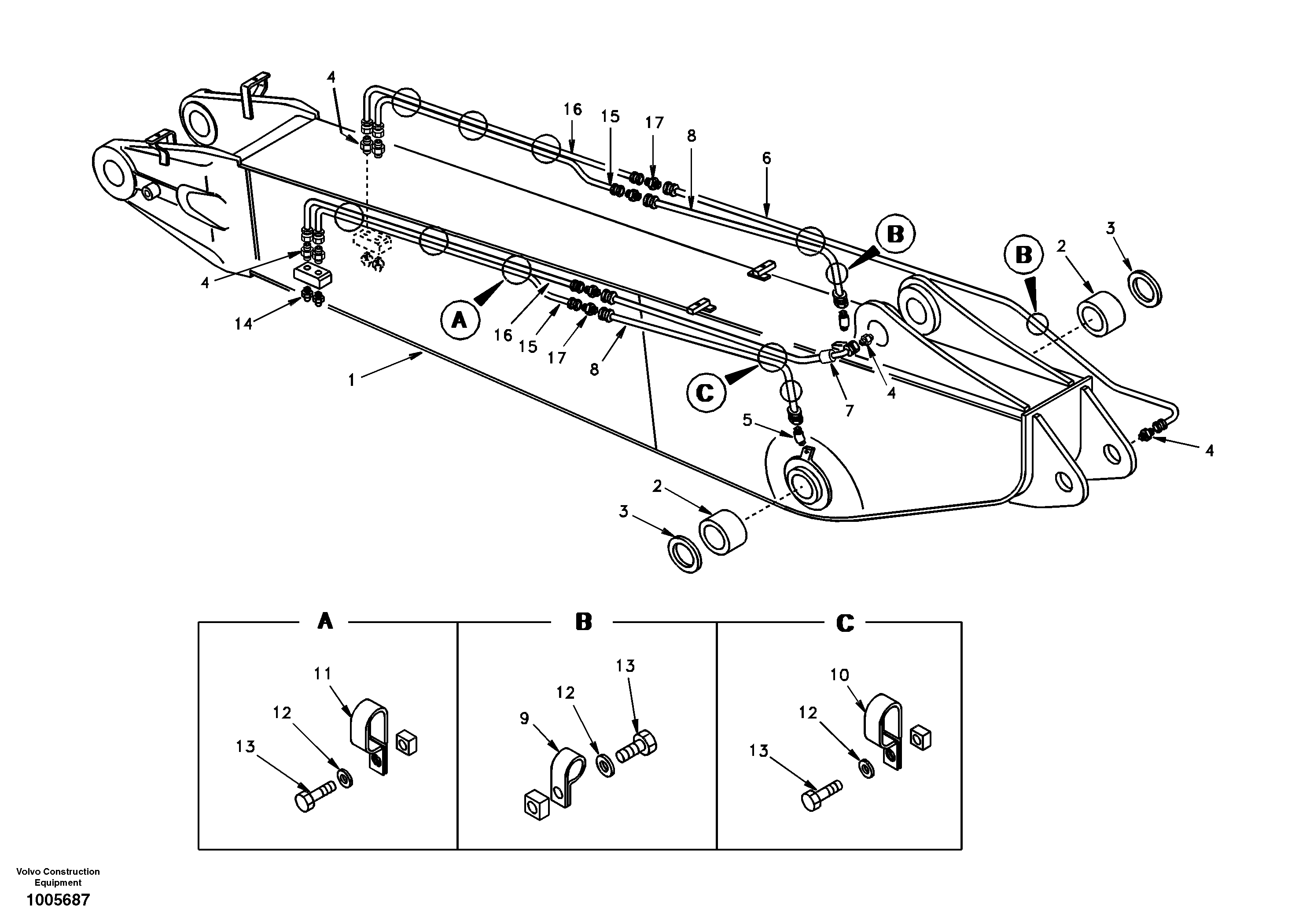 Adjustable 2nd DD17A004 EC210