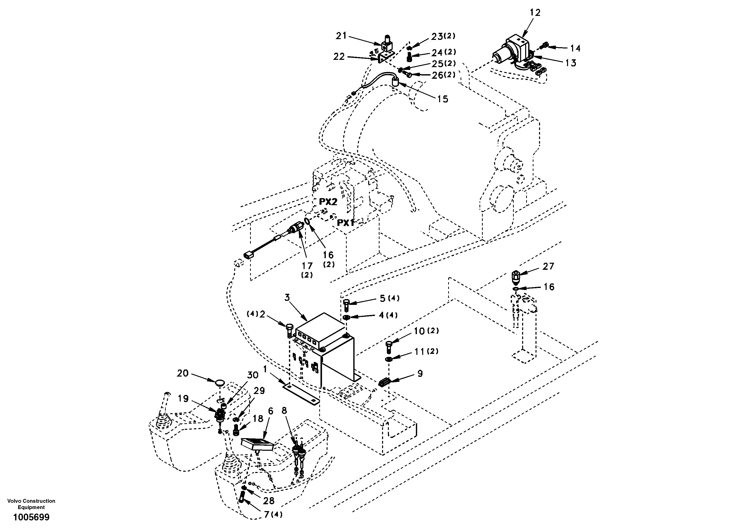 Automatic Speed control DD00A001 EC210