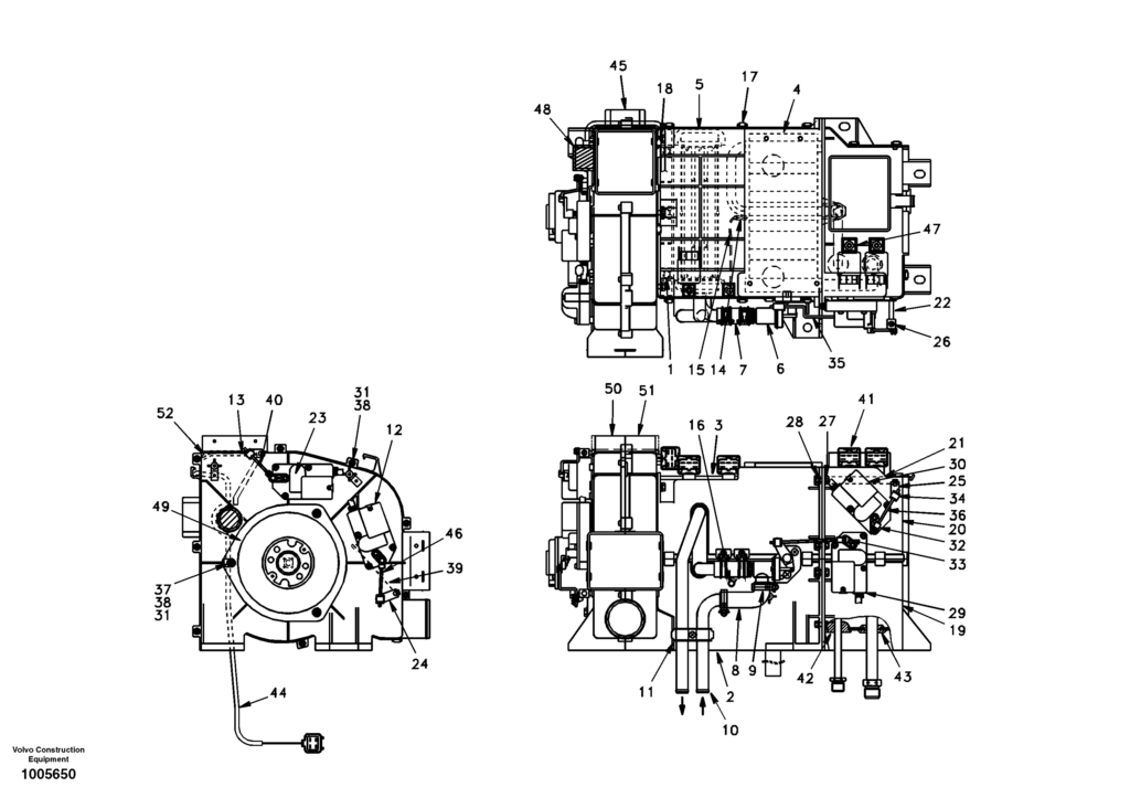 Cooling and heater DD08D004 EC210