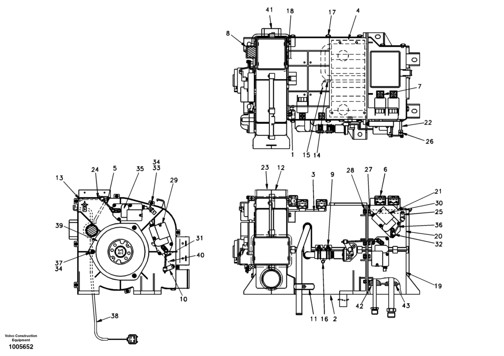 Cooling unit DD08D002 EC210