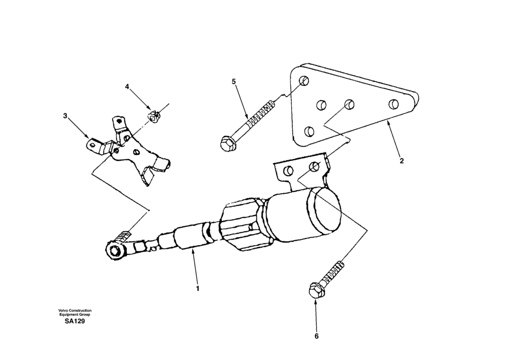 Fuel shut-off valve DD04B001 EC210