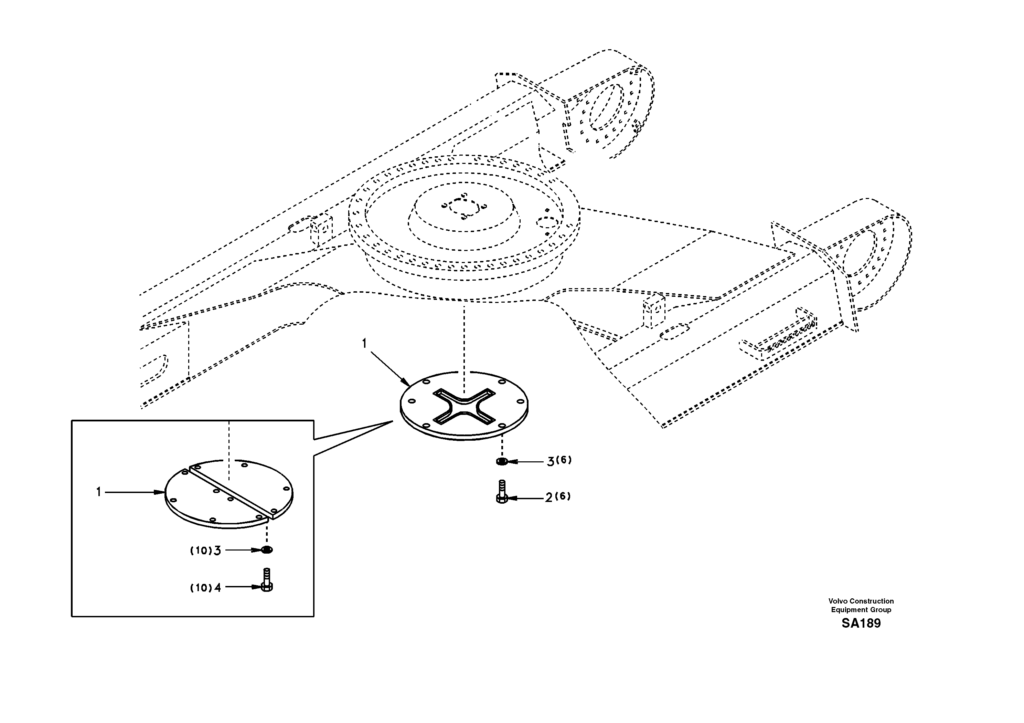 Protecting plate DD11G001 EC210