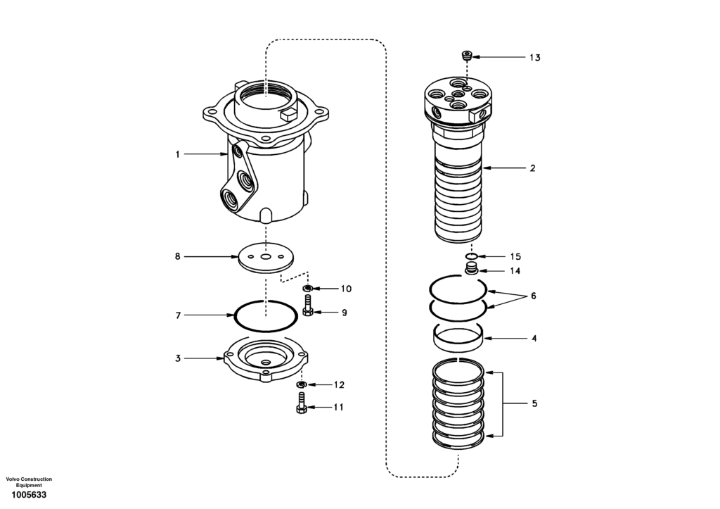 Turning joint EC210