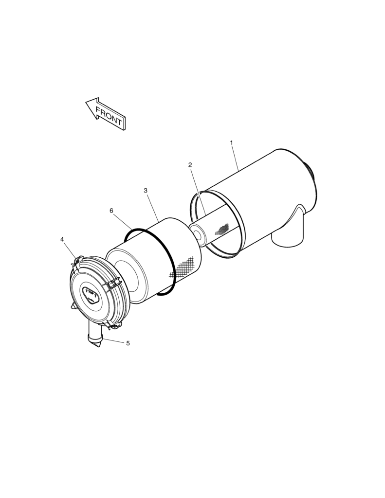 Air Cleaner Doosan DX140W