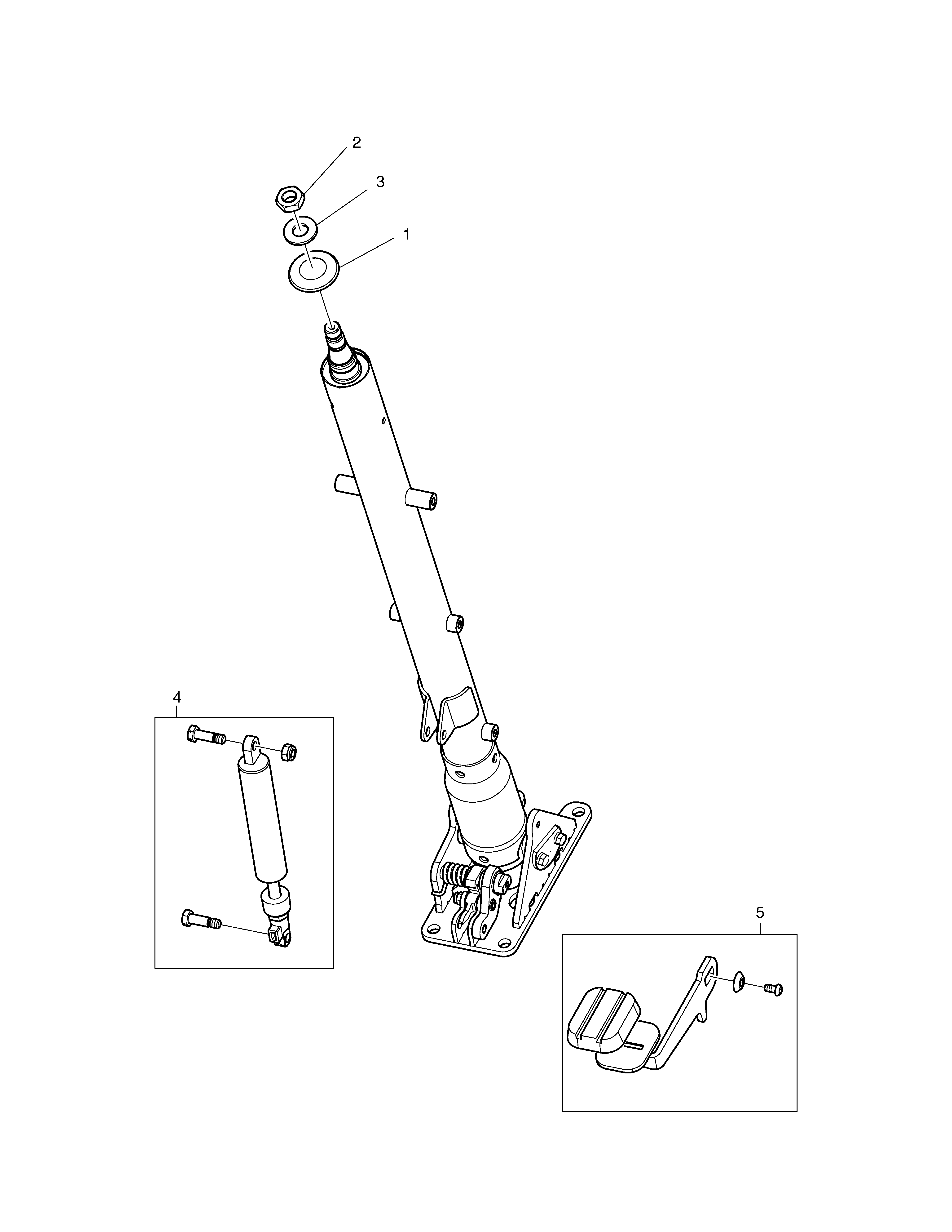 Column Ass'y Doosan DX140W