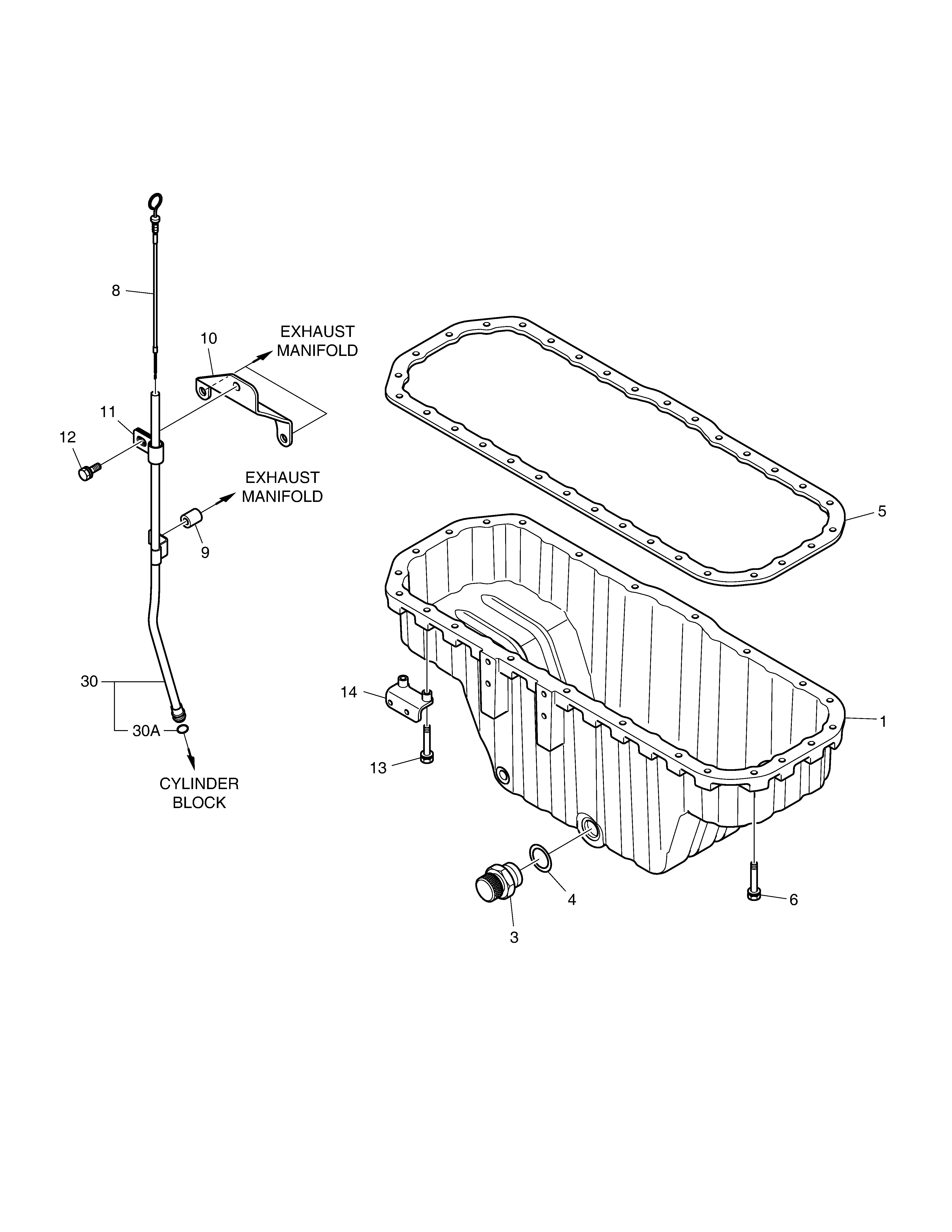 Oil Pan Doosan DX140W