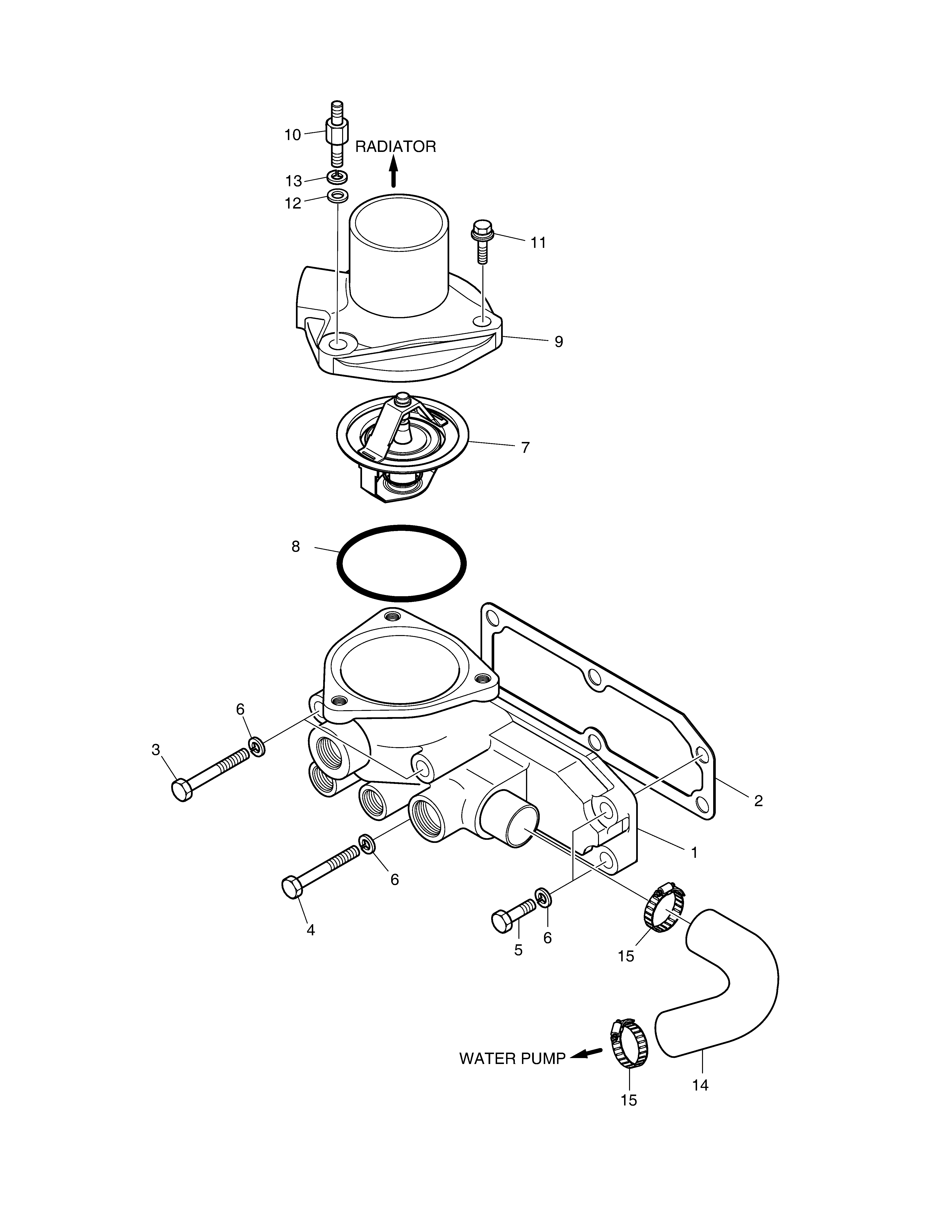 Thermostat Doosan DX140W